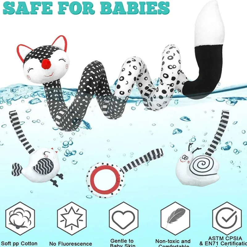Baby Spiral Toy™ - Legetøj til autostol og barnevogn New
