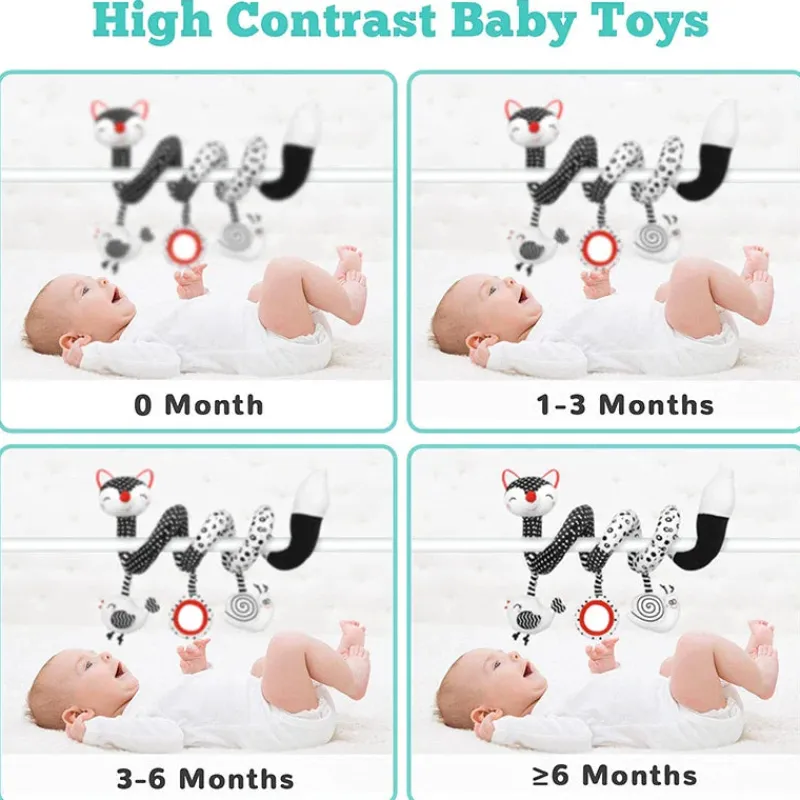 Baby Spiral Toy™ - Legetøj til autostol og barnevogn New