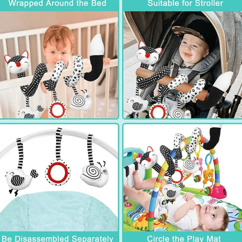 Baby Spiral Toy™ - Legetøj til autostol og barnevogn New