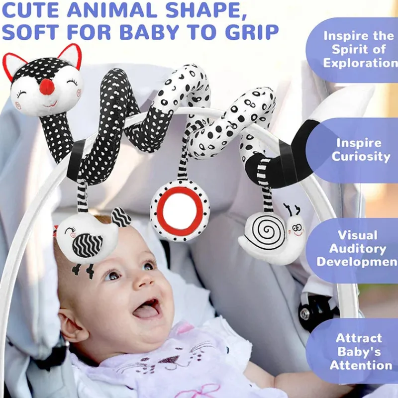 Baby Spiral Toy™ - Legetøj til autostol og barnevogn New
