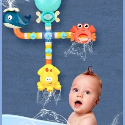 Bath Buddies™ - Badesjov med sprøjtende venner - Badelegetøjsfontæne Online