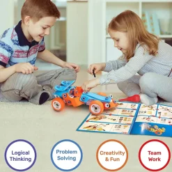Build Genius Playset™ - Fantasifuld konstruktion - STEM-legetøj Fashion