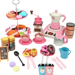 Cafe Set™ - spirende barista og bager - Café-legetøjssæt Best