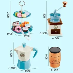 Cafe Set™ - spirende barista og bager - Café-legetøjssæt Best