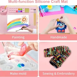 Creative Kid's Canvas Mat™ Canvas Mat™ - Rengøring er en leg - Malemåtte Discount