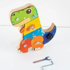 Dino Screwdriver Board™ - Skru og Udforsk - Sanselegetøj Clearance