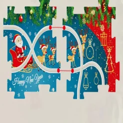 DIY Xmas Train Track™ - Byg dit eget juleland - juletog-puslespil Sale