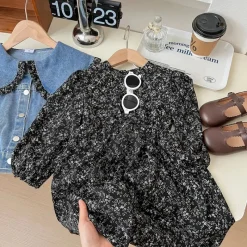 Enchanted Blossom™ - Denimjakke kombineret med kjole Sale
