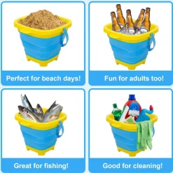 Foldable Bucket™ - foldbar feriesjov - foldbar spand Online
