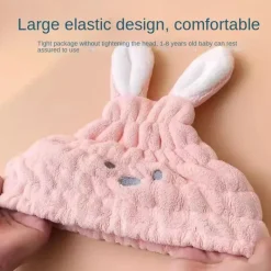 Mini Fashion™ Funky Hat™ - Tørrer hurtigt vådt hår - Hurtigtørrende hårhætte New