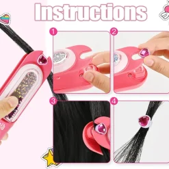 Hair Gem Creator™ - Tid til glitter! - Stempel til hårpynt Best