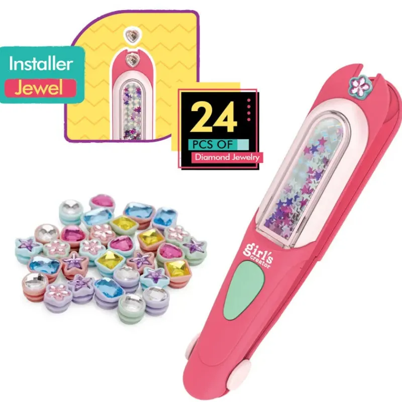 Hair Gem Creator™ - Tid til glitter! - Stempel til hårpynt Best