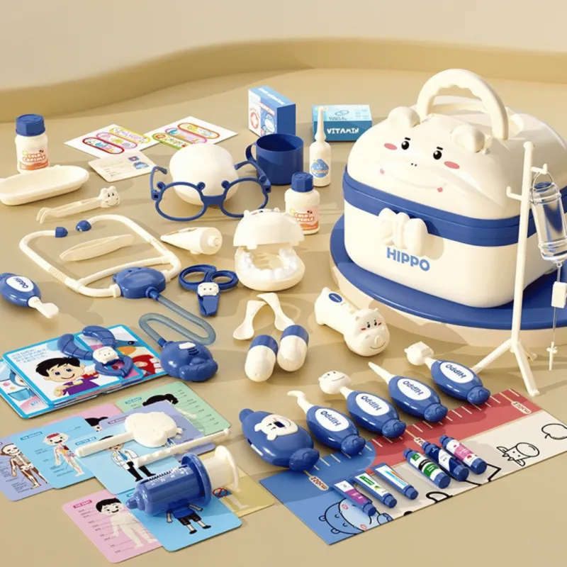 Hippo Doctors Set™ - Små læger i aktion - Flodheste-lægesæt Fashion
