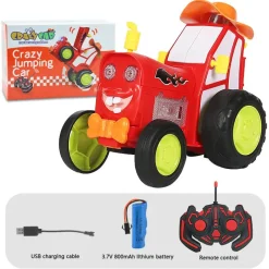 Jumping Car ™ - Stunttid med denne superstjerne - RC-traktor Discount