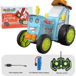 Jumping Car ™ - Stunttid med denne superstjerne - RC-traktor Discount