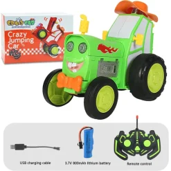 Jumping Car ™ - Stunttid med denne superstjerne - RC-traktor Discount