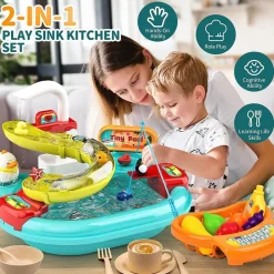Kitchen toy™ Køkkenlegetøj™ - Vandsjov for alle - Legekøkken sæt New