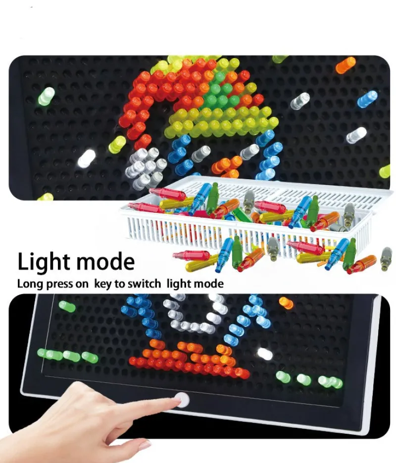 Light Game™ - Byg din magiske verden - Legesæt med lyspanel Best