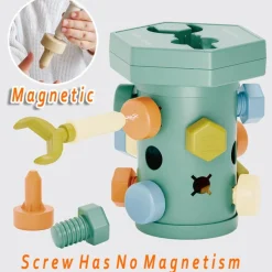 Magnet Toys™ - Kreativitet og motorik - Montessori glide- og skruesjov Discount