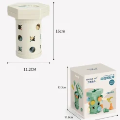 Magnet Toys™ - Kreativitet og motorik - Montessori glide- og skruesjov Discount