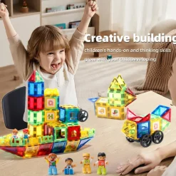 Magnet Toys™ - Udvikl kreativitet - Magnetiske byggeplader Best