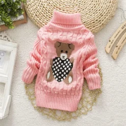 Mini Fashion™ - Bamse Rullekrave Trøje til Børn Discount