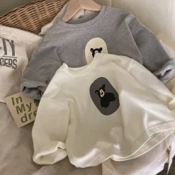 Mini Fashion™ - Bjørneprint - Bluse Best