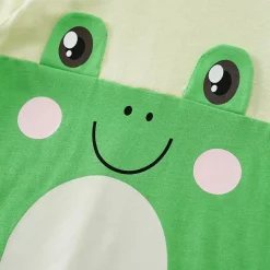 Mini Fashion™ - Blød til babyhud - Frø-pyjamas Fashion