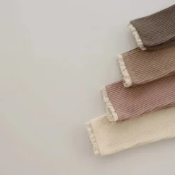 Mini Fashion™ - Bløde og behagelige - Leggings i ribbet stof Hot