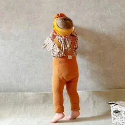 Mini Fashion™ - Bløde og behagelige - Børneleggings med seler Best
