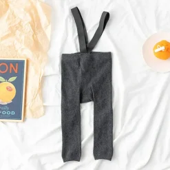 Mini Fashion™ - Bløde og behagelige - Børneleggings med seler Best
