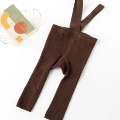 Mini Fashion™ - Bløde og behagelige - Børneleggings med seler Best