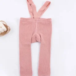 Mini Fashion™ - Bløde og behagelige - Børneleggings med seler Best