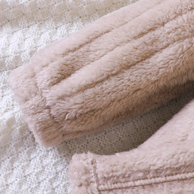 Mini Fashion™ - Blødt inderfor i fleece til piger - Vinterfrakke Hot