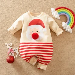 Mini Fashion™ - Blødt materiale - Baby-julekostume Fashion