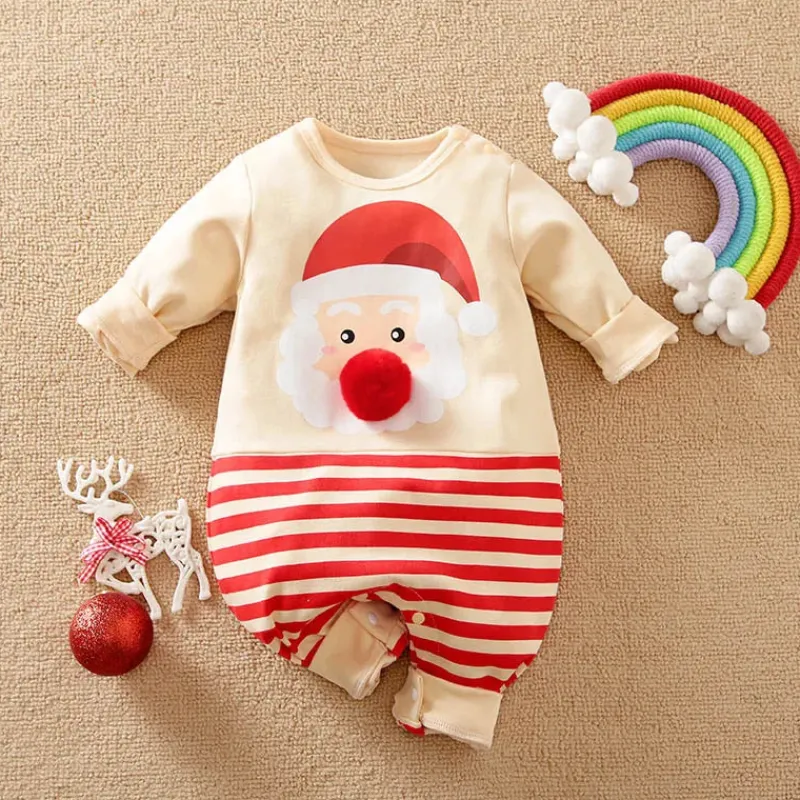 Mini Fashion™ - Blødt materiale - Baby-julekostume Fashion