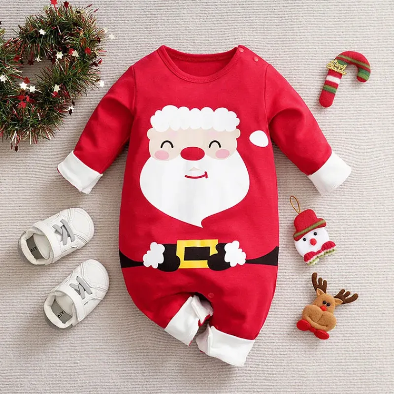 Mini Fashion™ - Blødt materiale - Baby-julekostume Fashion
