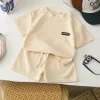 Mini Fashion™ - Blødt og Behageligt - T-shirt & Shorts sæt Best