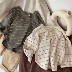 Mini Fashion™ - Blødt og åndbart stof - Langærmet T-shirt Sale