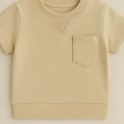 Mini Fashion™ - Cool & Comfortable - Sommersæt til småbørn Beige Online