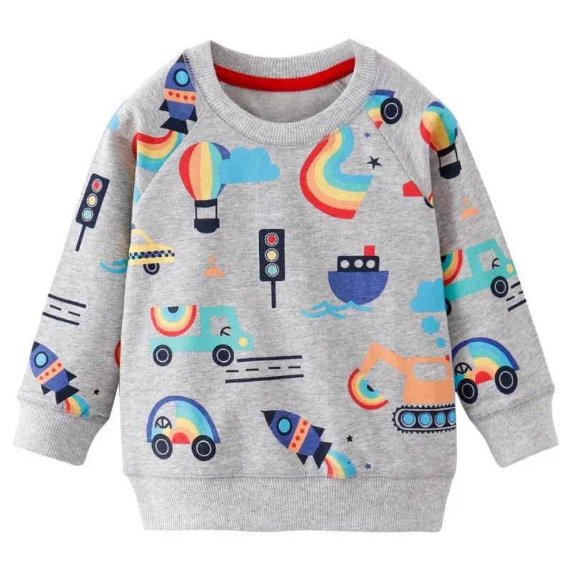 Mini Fashion™ - Fantastiske Print - Sweatshirt Online