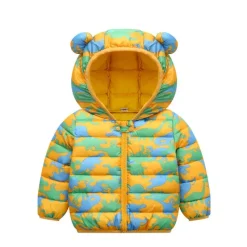 Mini Fashion™ - Forårsjakke med hætte i polyester Sale