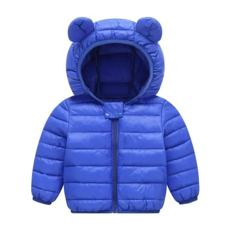 Mini Fashion™ - Forårsjakke med hætte i polyester Sale