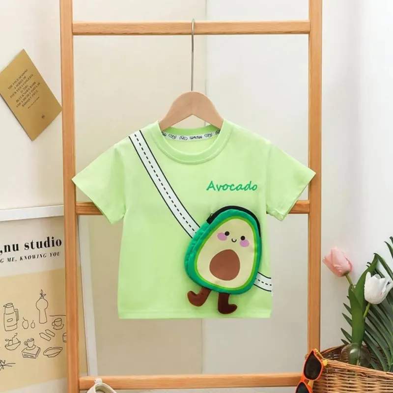 Mini Fashion™ - Frugtagtigt look - T-shirt Fashion