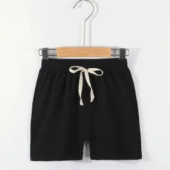 Mini Fashion™ - Hurtigtørrende materiale - Bomulds-linned shorts Sale