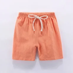 Mini Fashion™ - Hurtigtørrende materiale - Bomulds-linned shorts Sale