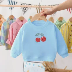 Mini Fashion™ - Kirsebær-sweatshirt Clearance