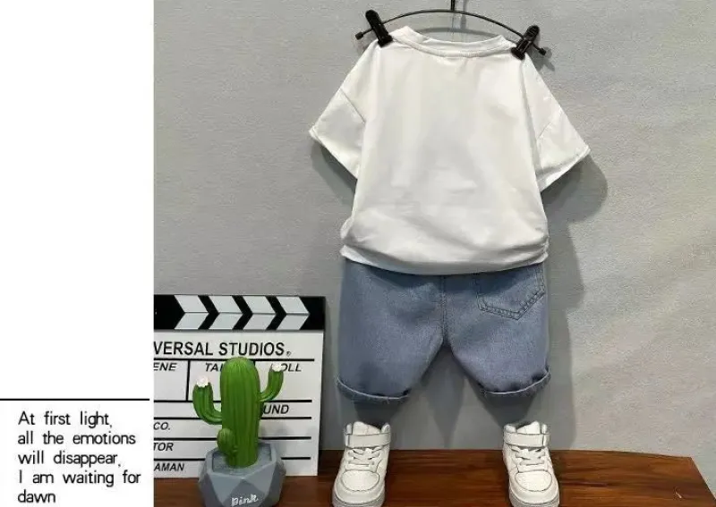 Mini Fashion™ - Klar Til Sommeren- Sommersæt til drenge Hot