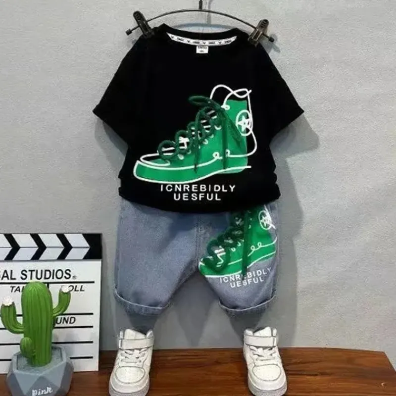 Mini Fashion™ - Klar Til Sommeren- Sommersæt til drenge Hot