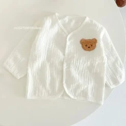 Mini Fashion™ - Kølig og behageligOff-white - Baby-havebukser med hue Råhvid Outlet